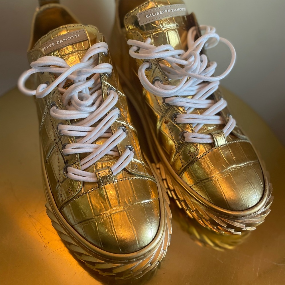 Giuseppe gold shoes men